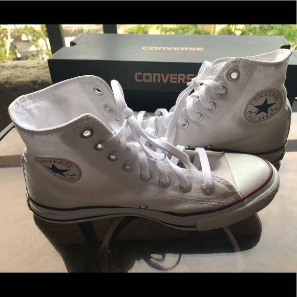 Converse Shoes - ALL STAR HI OPTIC WHITE CONVERSE sneakers